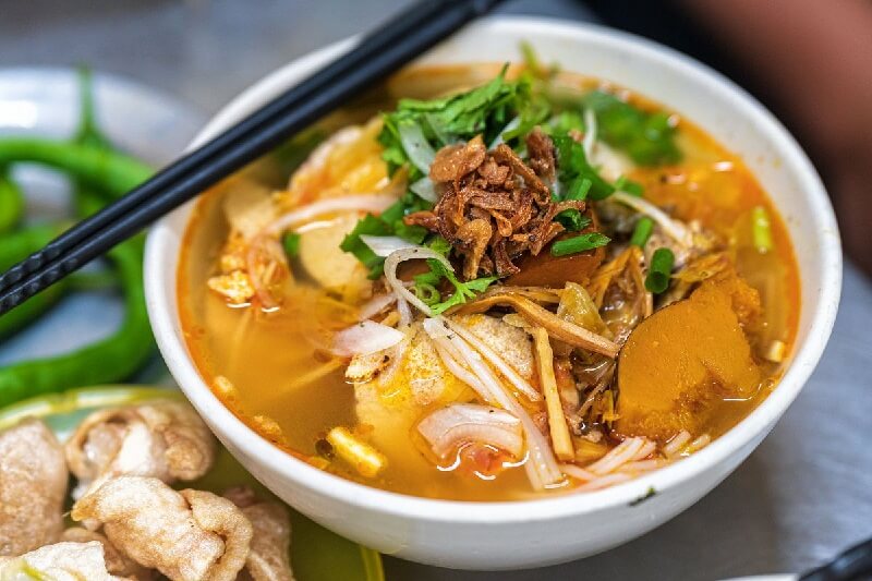 Bún chả cá Tái Năng